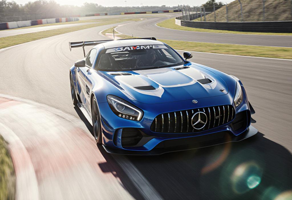 Race car op het circuit